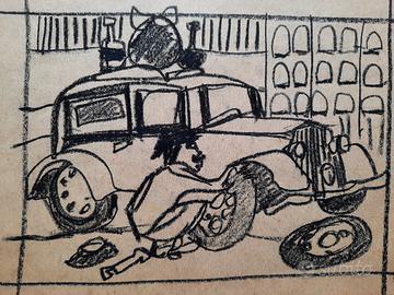 Disegno originale di Kolomon Moore