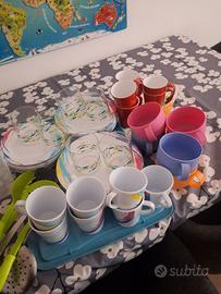 Servizio melamina per camper