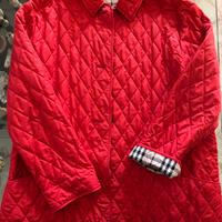 Trapunta Burberry donna rosso