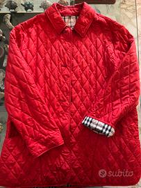 Trapunta Burberry donna rosso