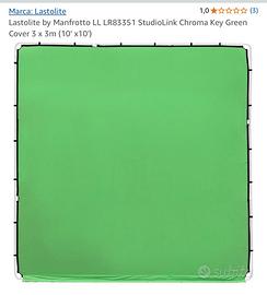 Telo professionale per Green Screen 3mtx3