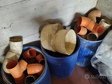 Raccordi PVC Ø 5 6 8 10 11 12,5 14 16 20 25 30 cm