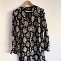 Vestito hianco e nero leggero