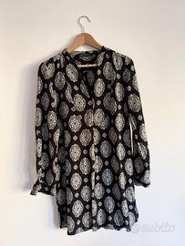 Vestito hianco e nero leggero