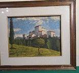 Olio su tavoletta di Roberto Maggioni.