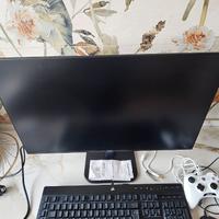 Monitor 27" + tastiera Corsair K55 Rgb pro + mouse