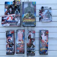 Lotto Avengers Action Figure Capitan America Hulk