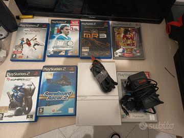 ps2 slim con giochi 