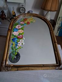 specchio vimini