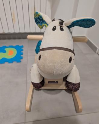 cavallo a dondolo -  rodeo rocker banjo