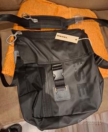 Borsa Tracolla Diesel Nero Nuova con Cartellino