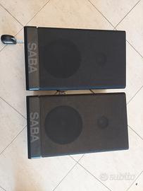 coppia di casse stereo