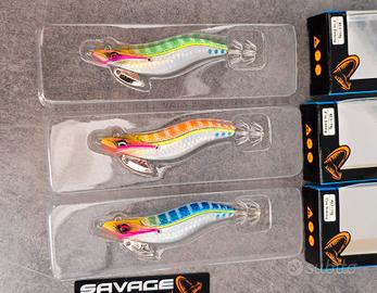 Set Totanare Eging Savage 2.5 seppie & calamari