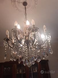 Lampadario vintage a goccia