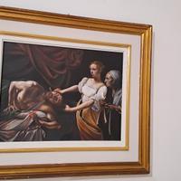 Dipinto ad olio copia Caravaggio 