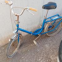 Bicicletta donna Bianchi Aquiletta blu vintage