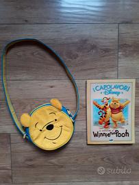 Winnie the pooh borsetta + libro disney