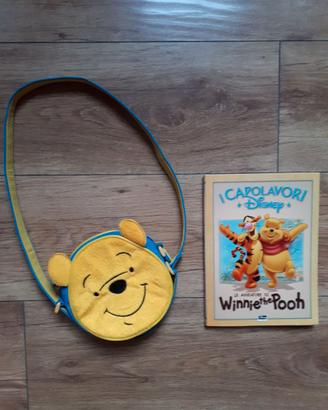 Winnie the pooh borsetta + libro disney