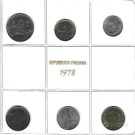 Repubblica Italiana - Serie monete 1978