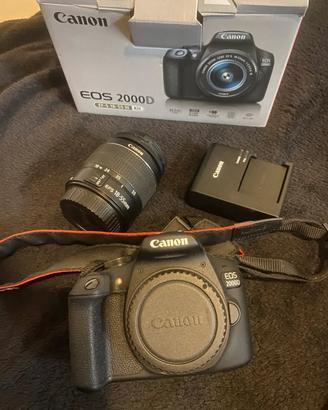 Fotocamera Reflex Canon EOS 2000D EFS 18-55