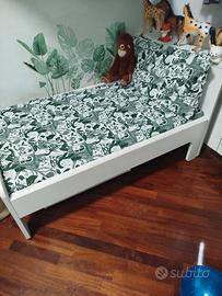 Lettino allungabile Ikea più materasso