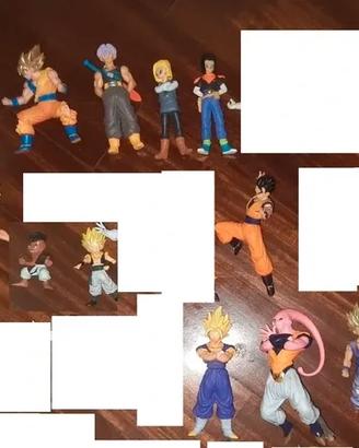 Dragonball Z Super collezione x18 gashapon figure