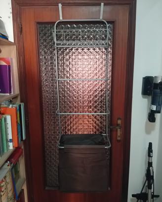 Organizer per porta del bagno