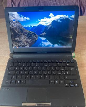 Notebook 11 pollici Sony VGN-TT11LN core 2 duo