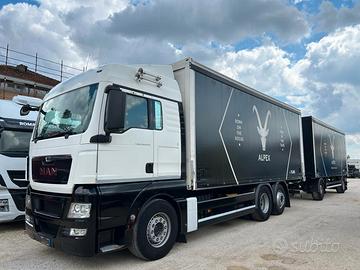 Autotreno Man TGX 26.440 Centina scorrevole