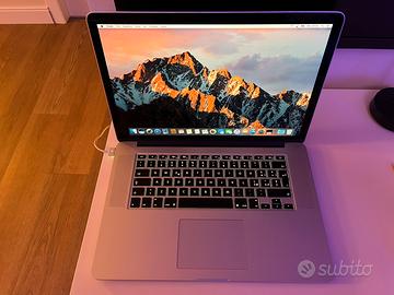 Mac Book Pro 15” i7 2,3Ghz 16GB di Ram SSD 1T