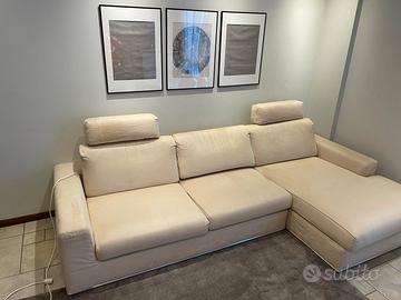 Divano con chaise longue Chateau d'Ax 290x170