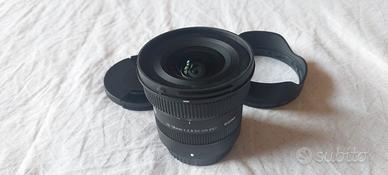 Sigma 10-18mm f/2.8 DC DN C (attacco Fuji)