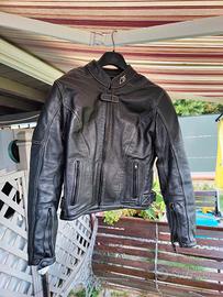 Giubbotto custom in pelle da donna tg M