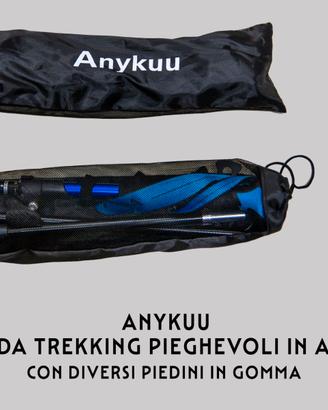 2x coppie bastoni da trekking