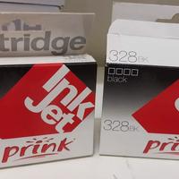 2 cartucce inkjet Prink 328BK