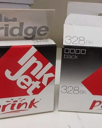 2 cartucce inkjet Prink 328BK