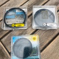 Filtri fotocamera lotto da 3