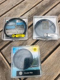 Filtri fotocamera lotto da 3