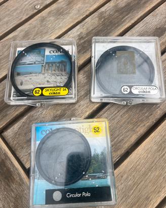 Filtri fotocamera lotto da 3