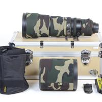 NIKON 500 4 G VR AF-S con camouflage