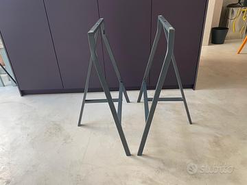 Coppia Cavalletti IKEA per scrivania/tavolo