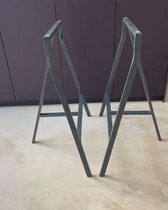 Coppia Cavalletti IKEA per scrivania/tavolo