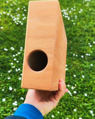 bongo cajon in legno 