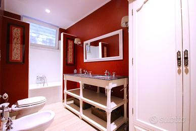 Mobile bagno Flamant con doppio lavandino