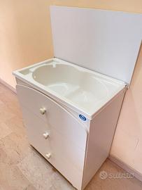 Fasciatoio con vasca Pali