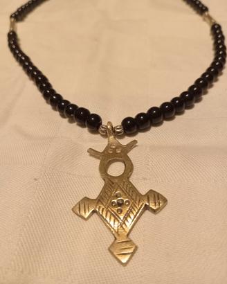 Girocollo con la croce di Agadez (o croce del Sud)