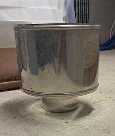 comignolo antivento inox