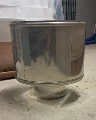 comignolo antivento inox