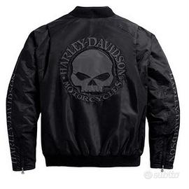 Giubbotto pelle harley outlet davidson skull ii