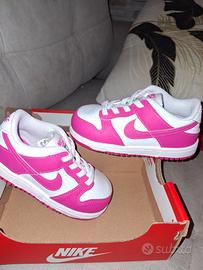 Scarpe  NUOVE bambina nike dunk  fucsia e bianche
